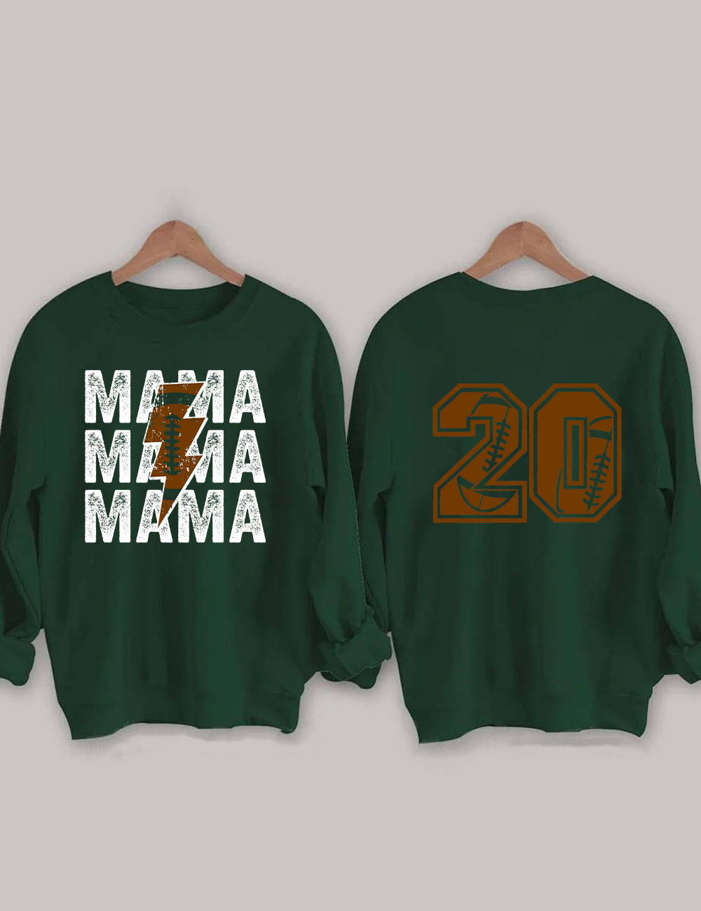 Custom Football Mom Sweatshirt