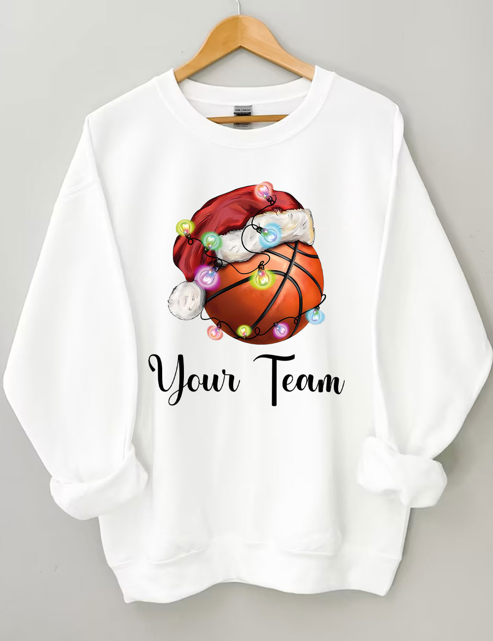 Christmas Custom Basketball Sweatshirt