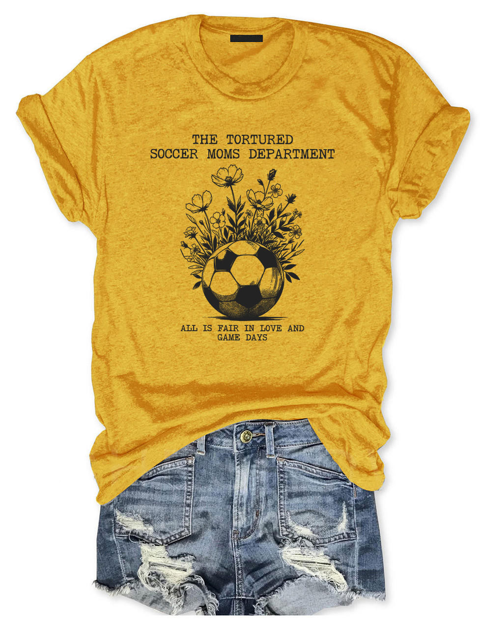Tortured Soccer Moms Department T-shirt