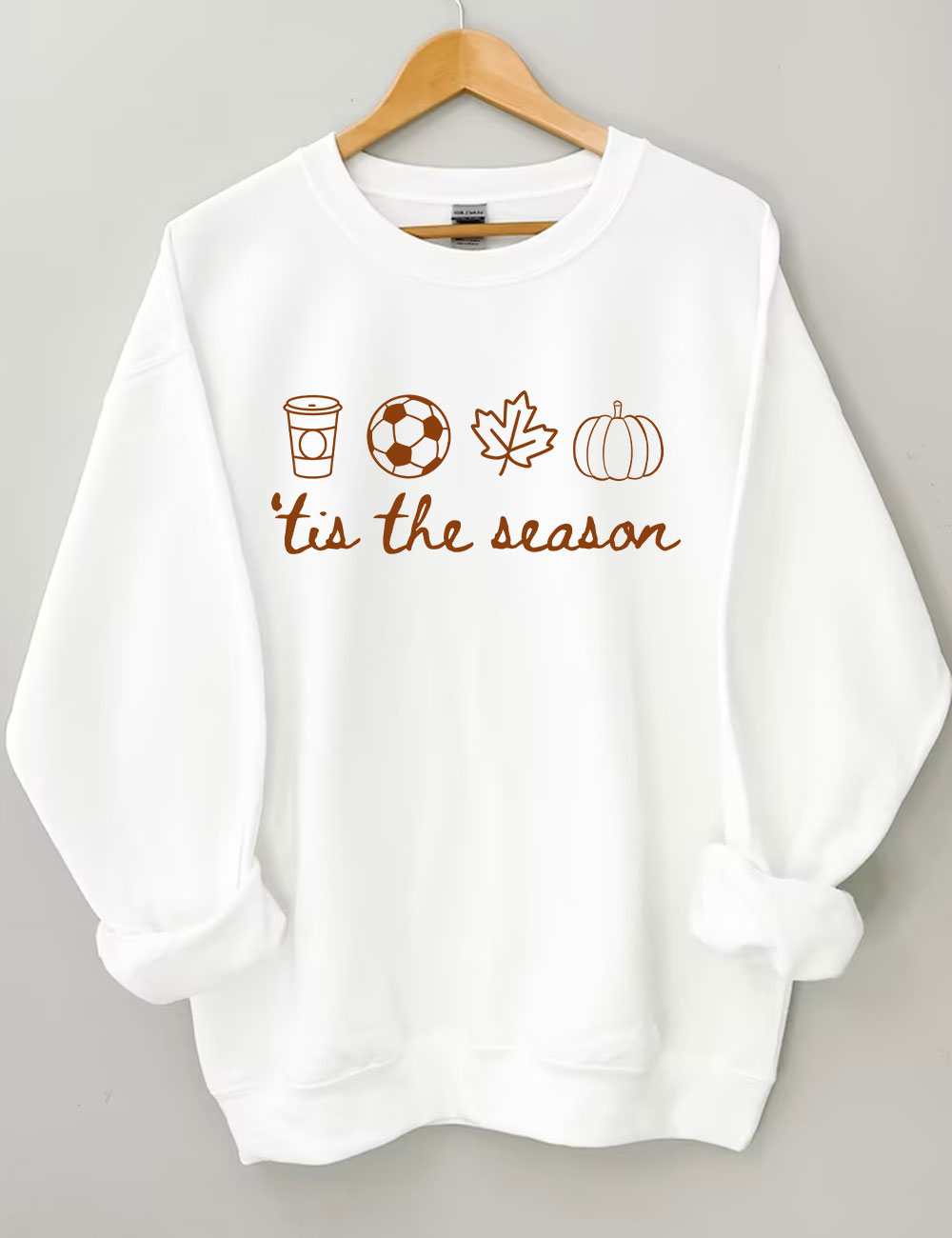 Tis The Season Funny Soccer  Sweatshirt