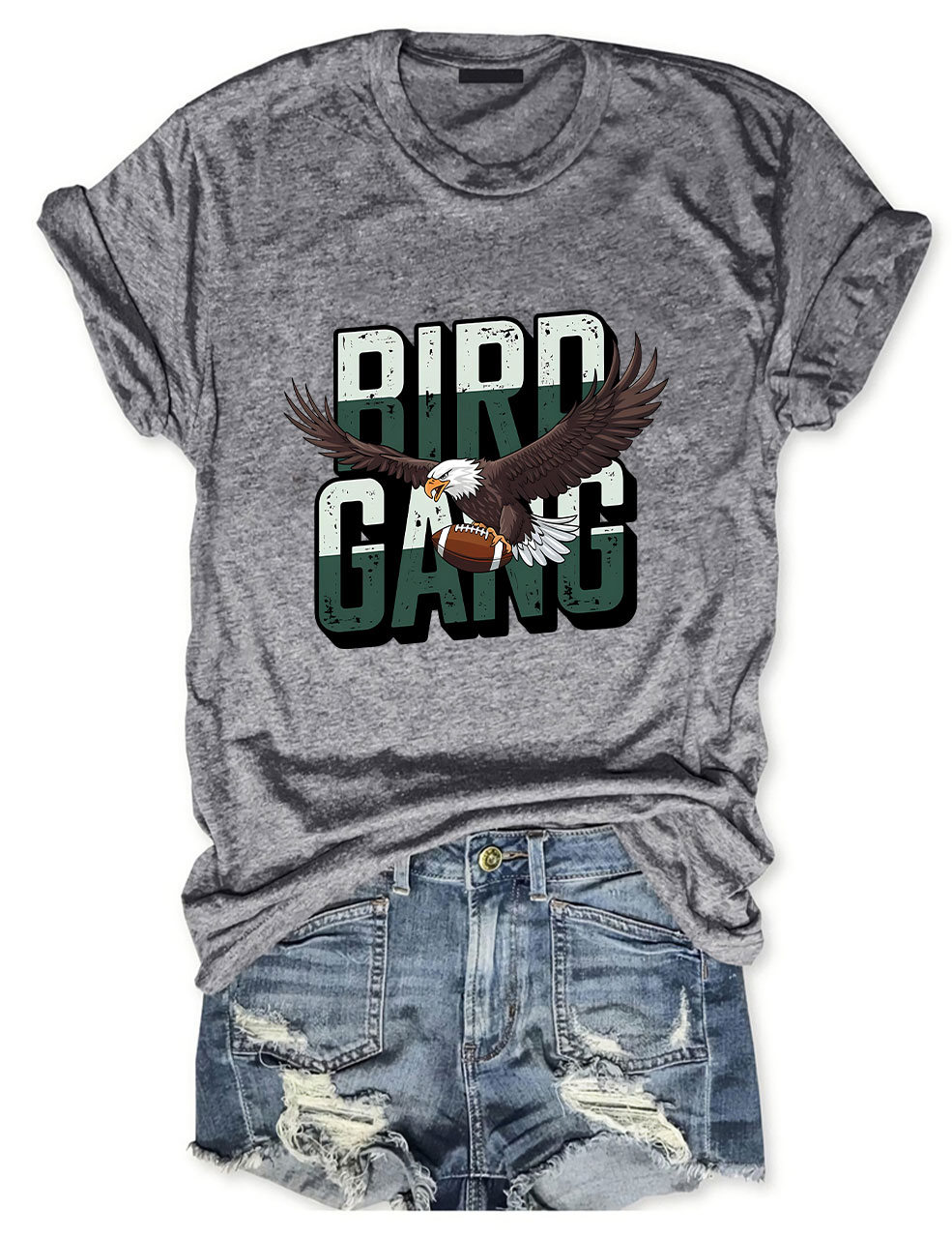 Old School Philadelphia Football Bird Gang T-Shirt