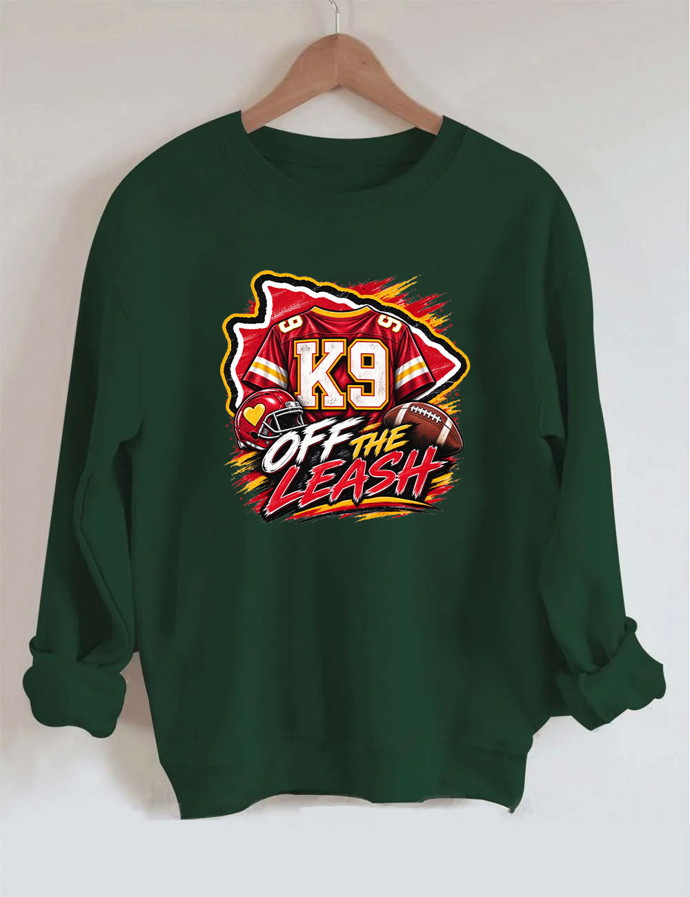 K9 Walker Kansas City Football Sweatshirt