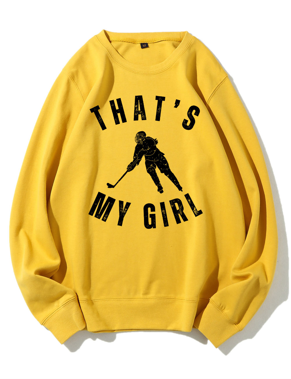 Custom That's My Girl Hockey Mom Sweatshirt