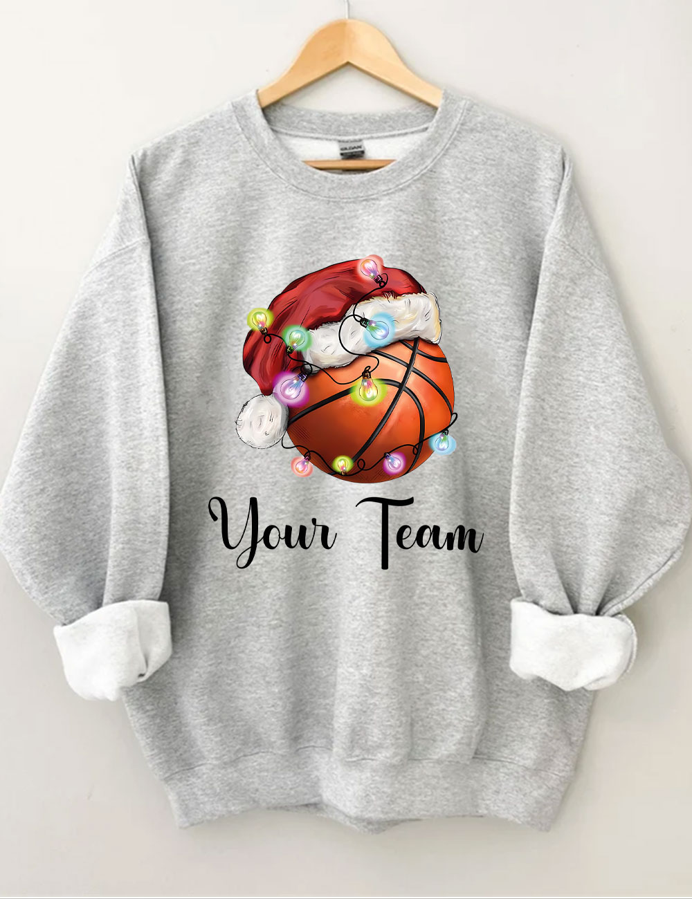 Christmas Custom Basketball Sweatshirt