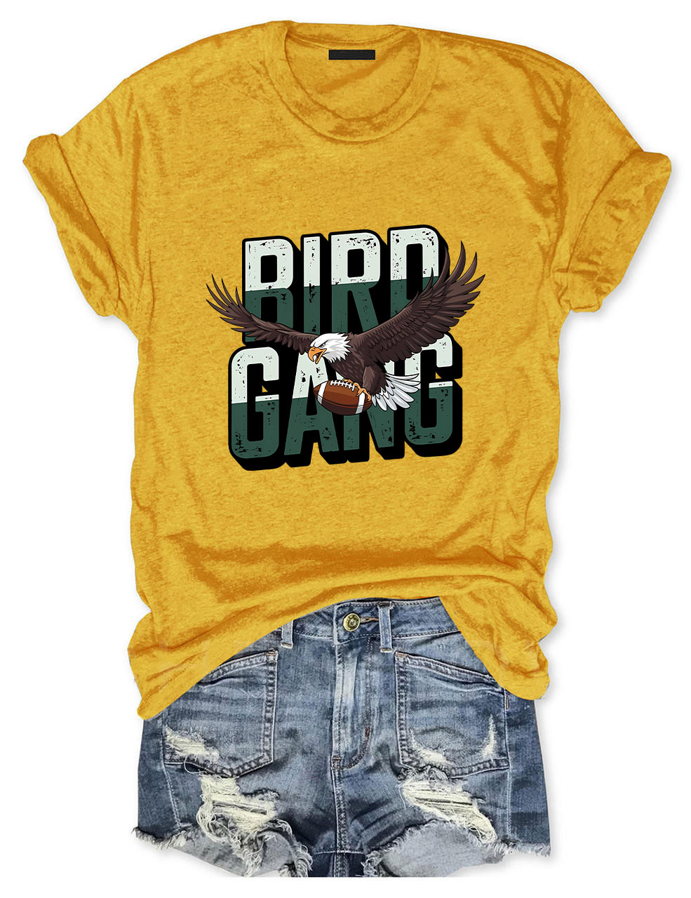 Old School Philadelphia Football Bird Gang T-Shirt