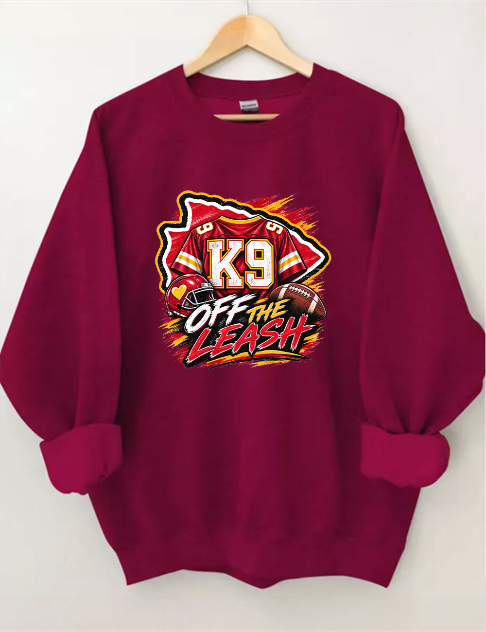 K9 Walker Kansas City Football Sweatshirt