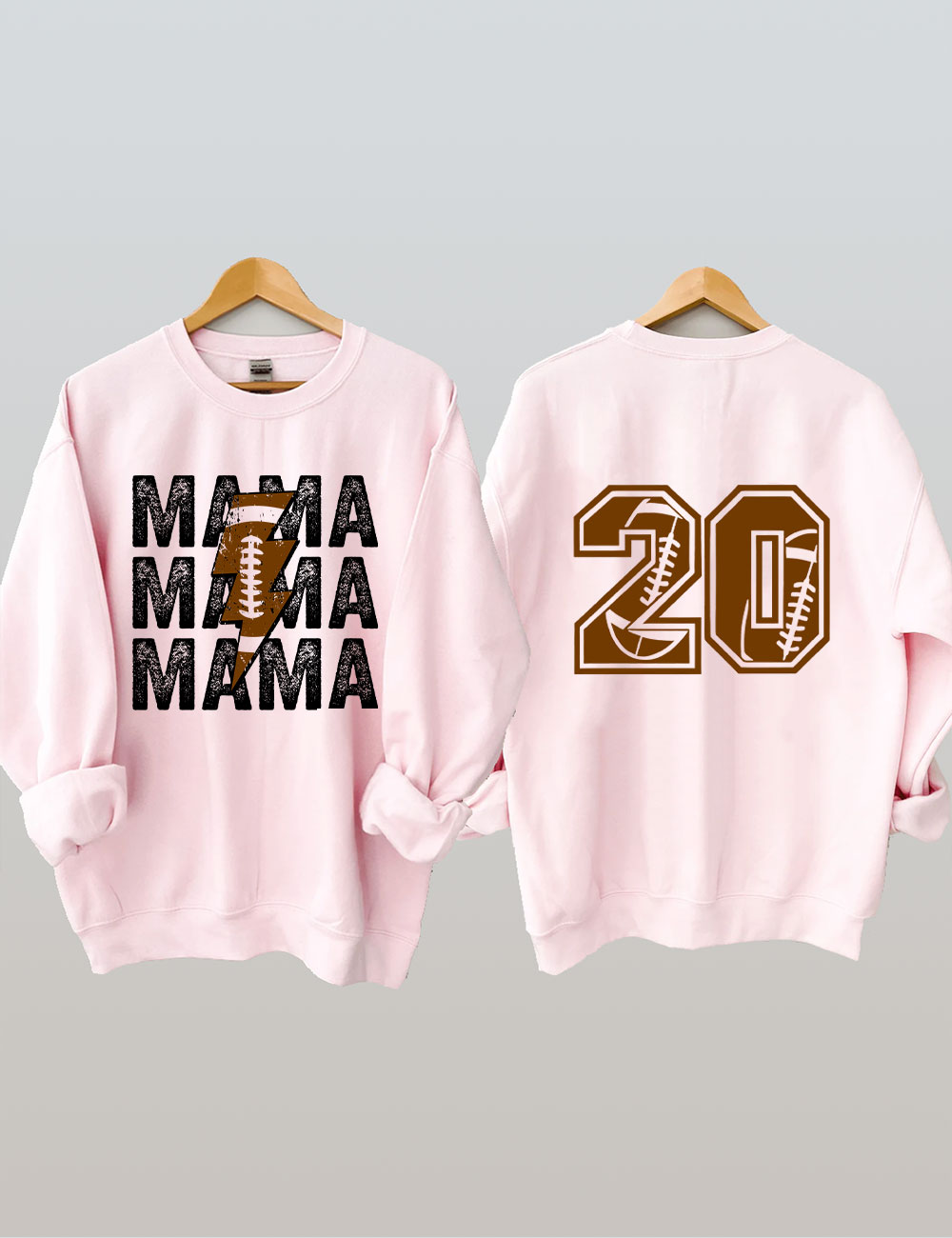 Custom Football Mom Sweatshirt