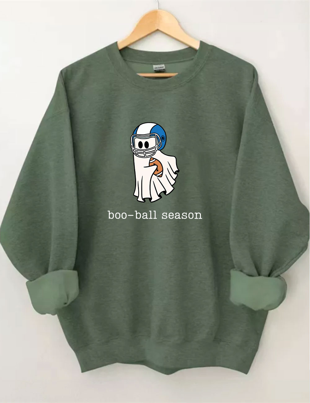 Cute Game day Football Halloween Sweatshirt