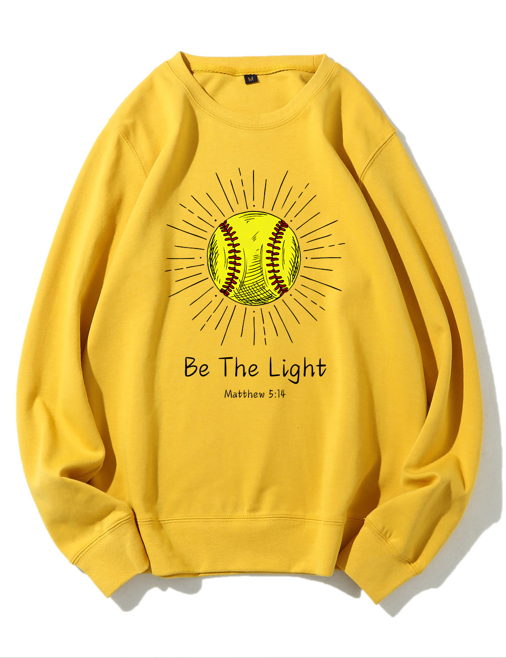 Be The Light Softball Sweatshirt