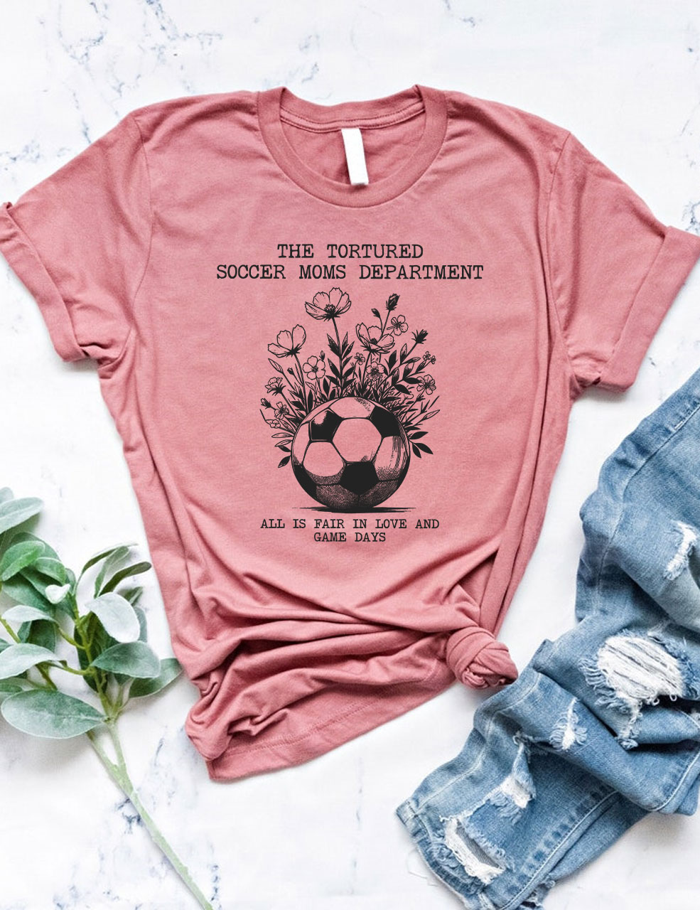 Tortured Soccer Moms Department T-shirt