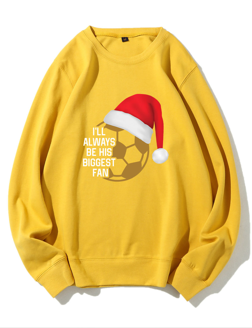 Custom Christmas Santa Soccer Funny Sweatshirt