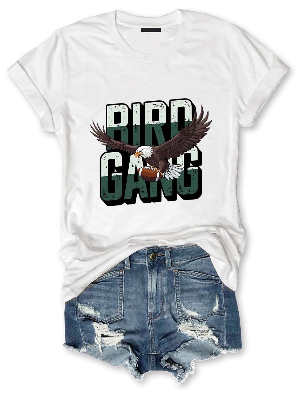 Old School Philadelphia Football Bird Gang T-Shirt