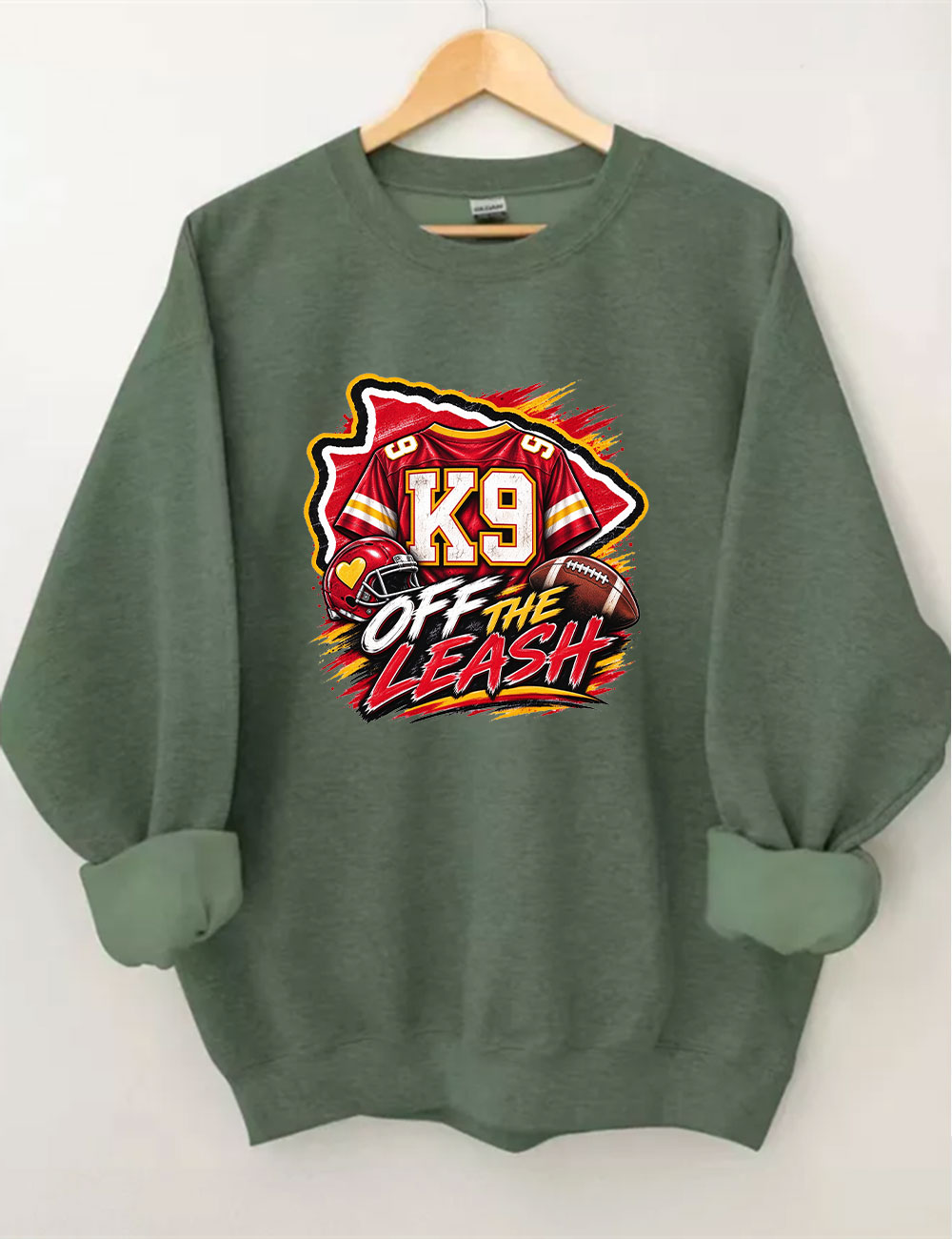 K9 Walker Kansas City Football Sweatshirt