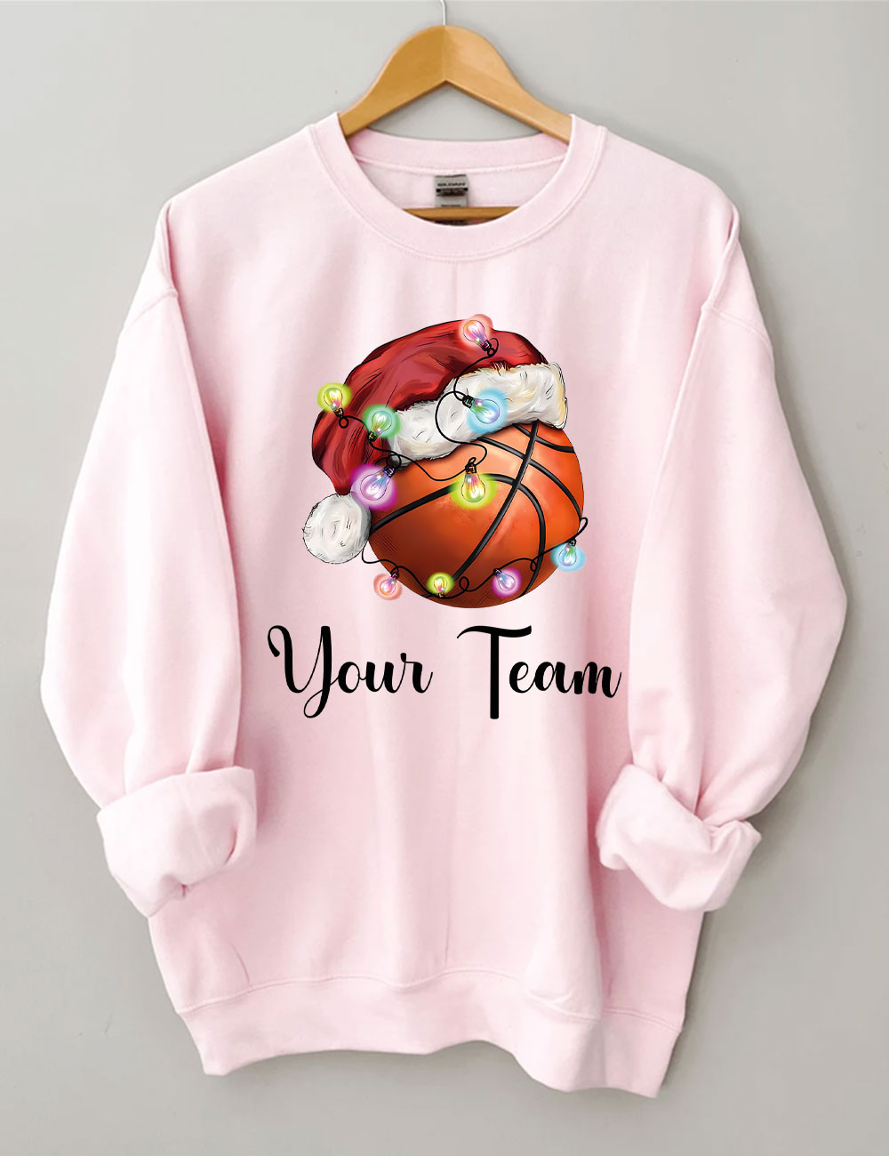Christmas Custom Basketball Sweatshirt