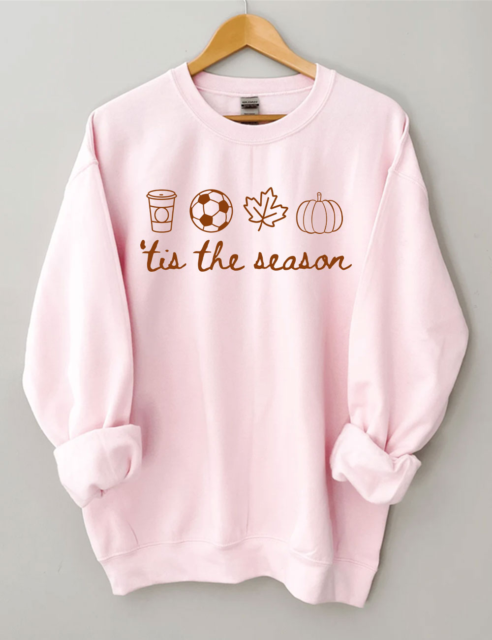 Tis The Season Funny Soccer  Sweatshirt
