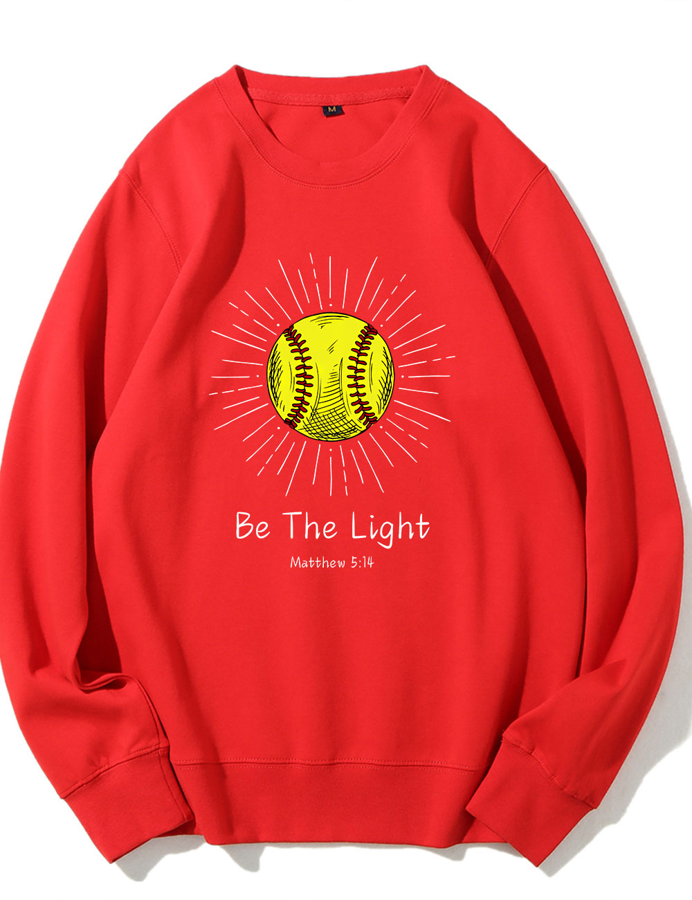 Be The Light Softball Sweatshirt