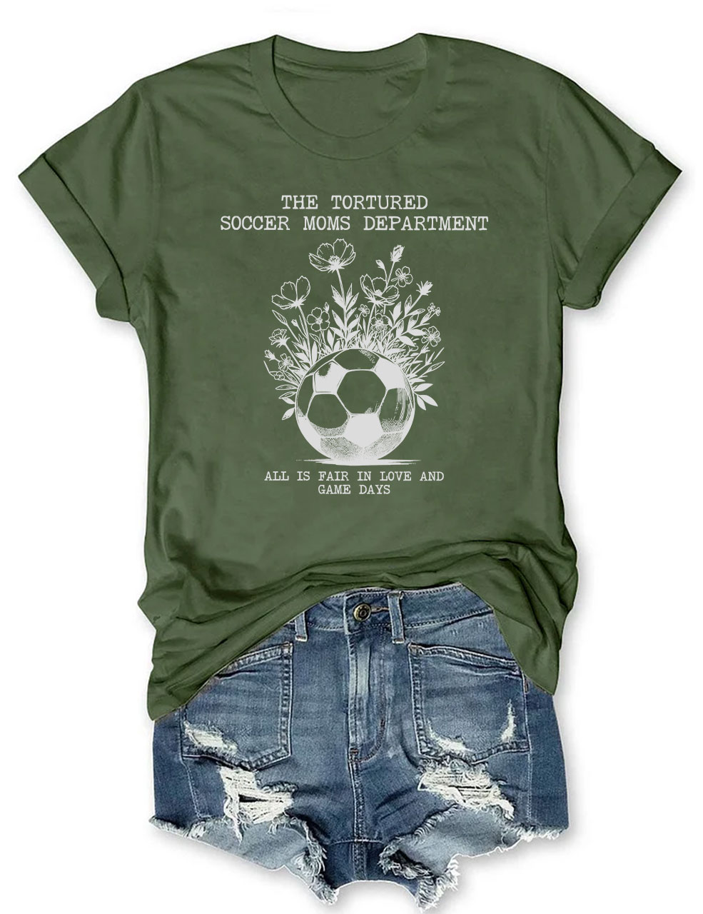Tortured Soccer Moms Department T-shirt