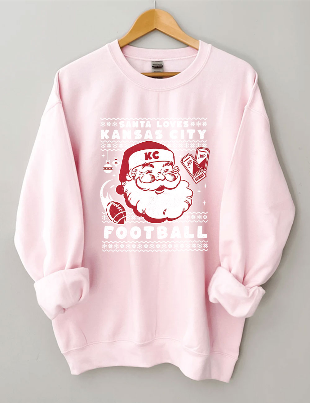 Christmas Kansas City Football Sweatshirt