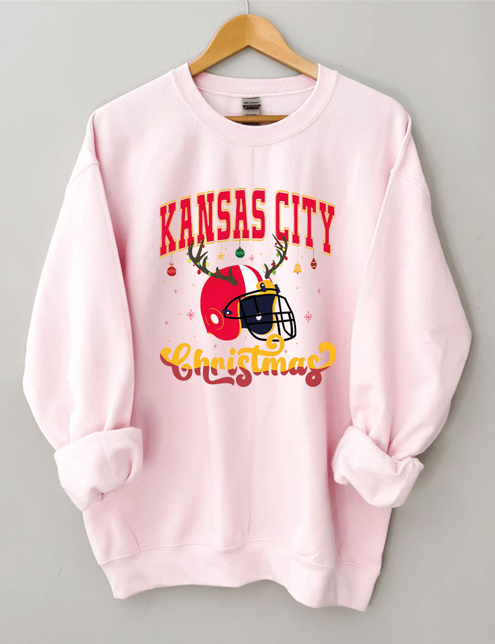 Kansas City Christmas Football Sweatshirt