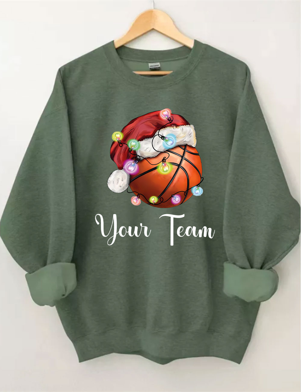 Christmas Custom Basketball Sweatshirt