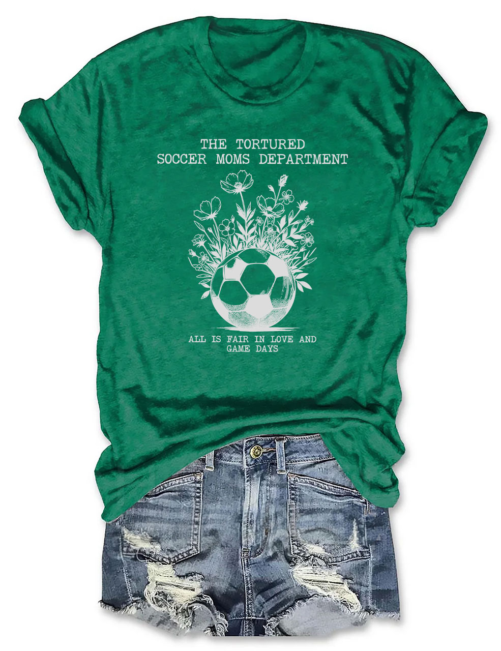 Tortured Soccer Moms Department T-shirt