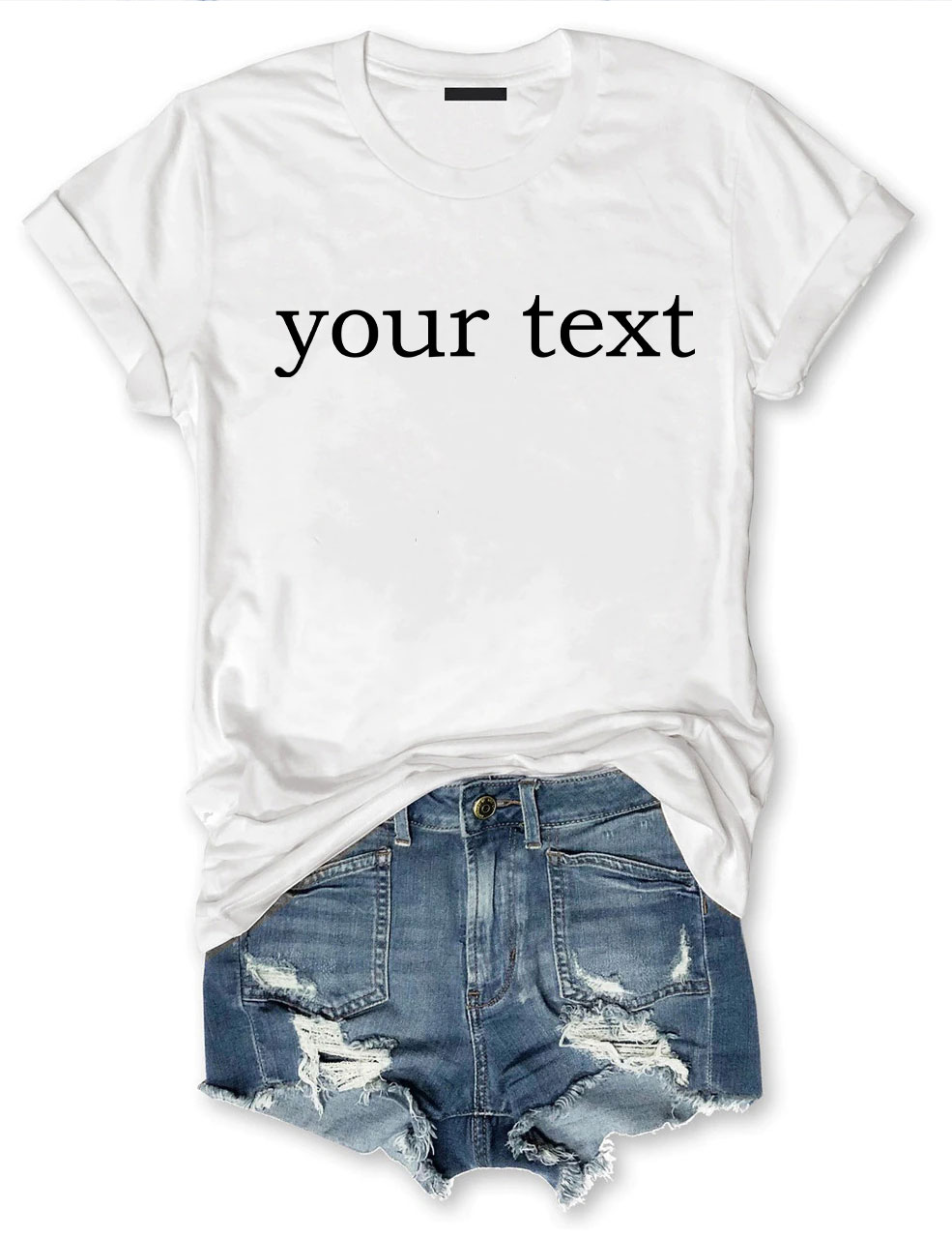 Custom Text T-shirt