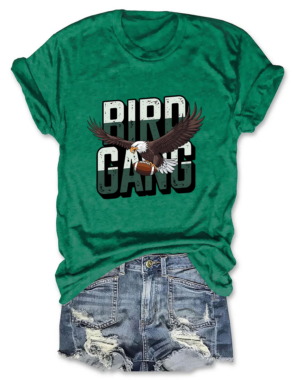 Old School Philadelphia Football Bird Gang T-Shirt