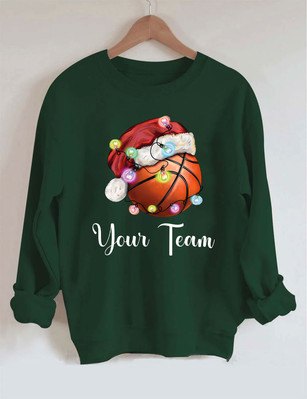 Christmas Custom Basketball Sweatshirt