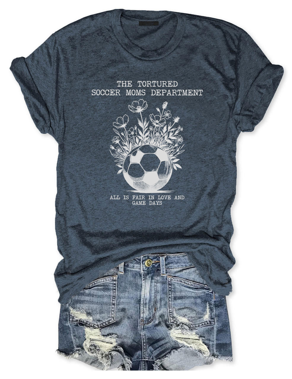 Tortured Soccer Moms Department T-shirt