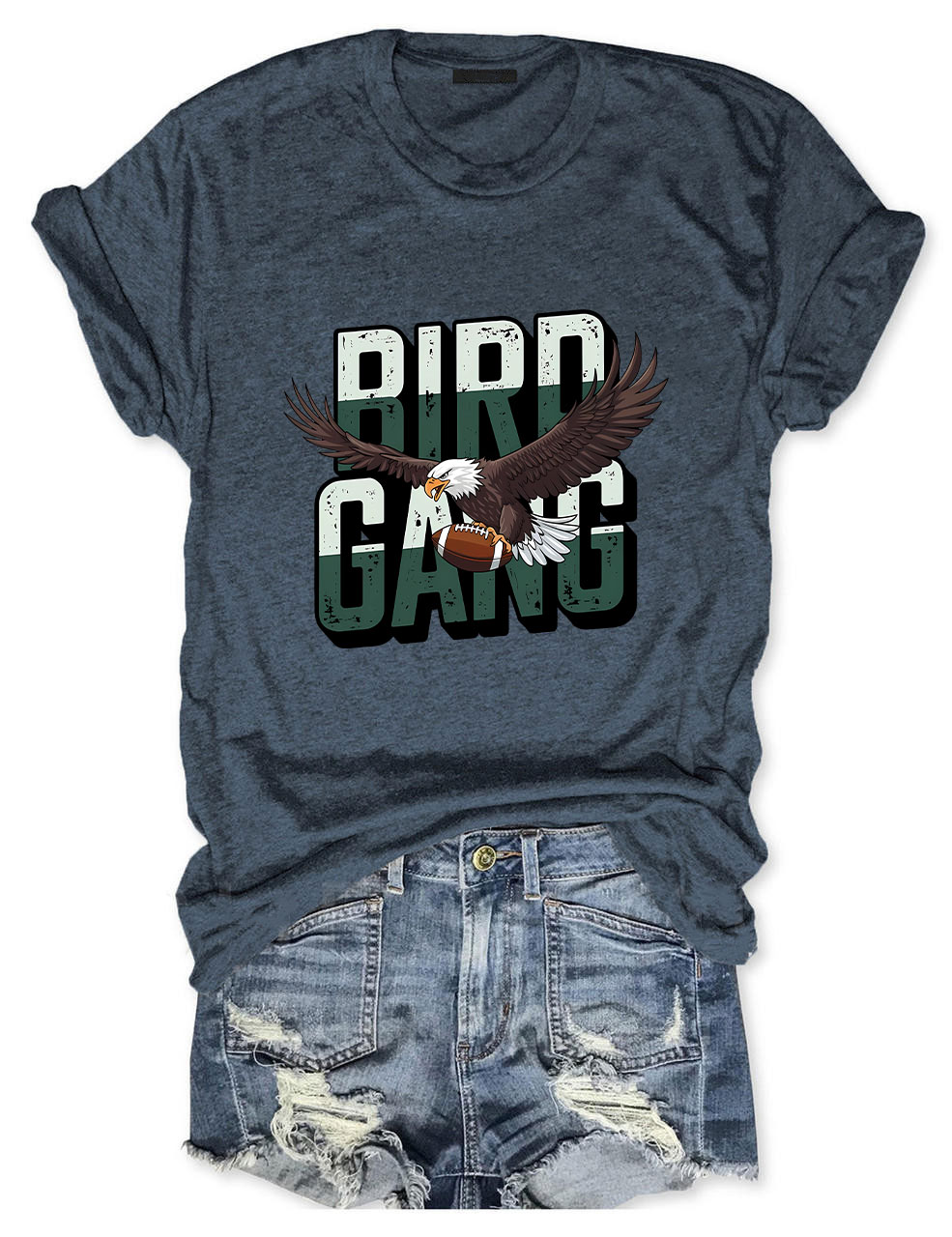 Old School Philadelphia Football Bird Gang T-Shirt
