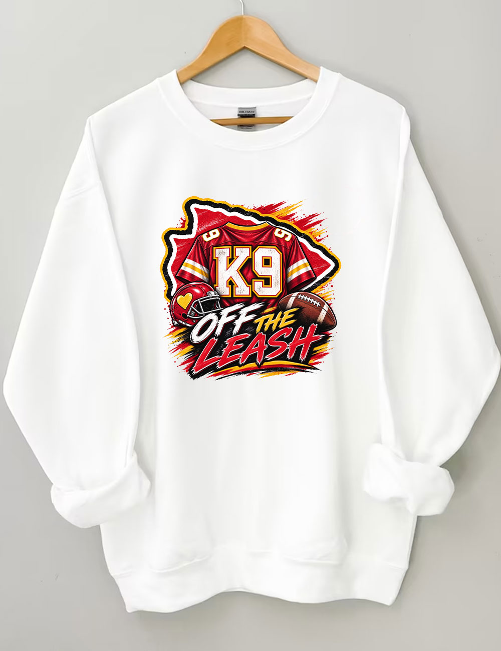 K9 Walker Kansas City Football Sweatshirt
