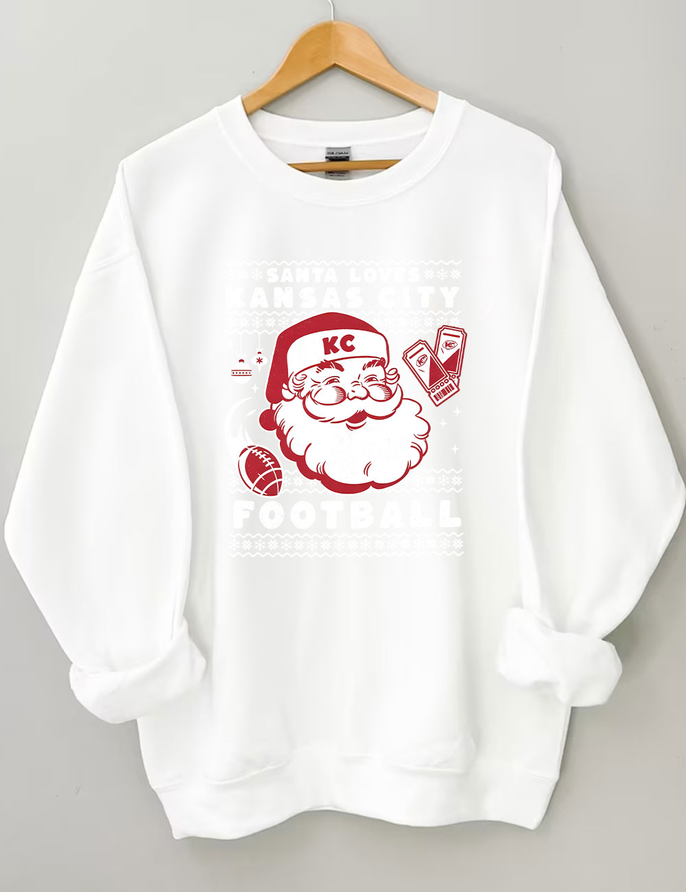 Christmas Kansas City Football Sweatshirt
