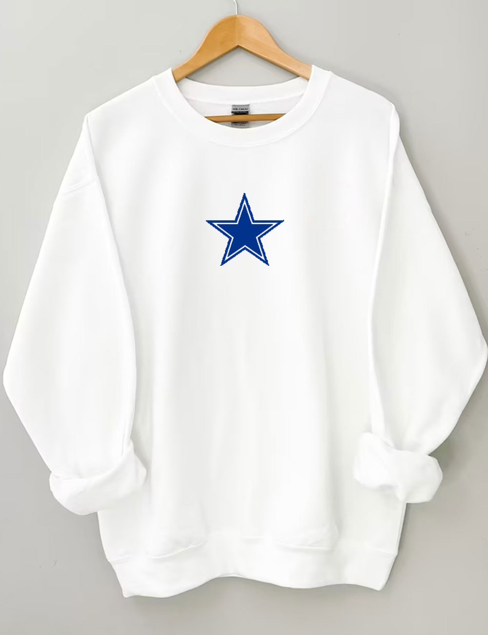 Dallas Football Custom Number Sweatshirt