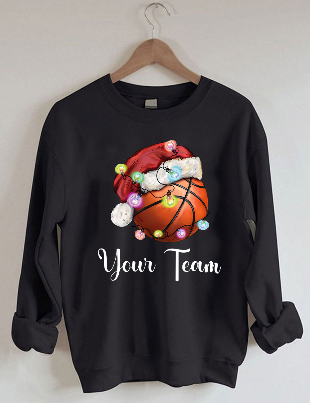 Christmas Custom Basketball Sweatshirt