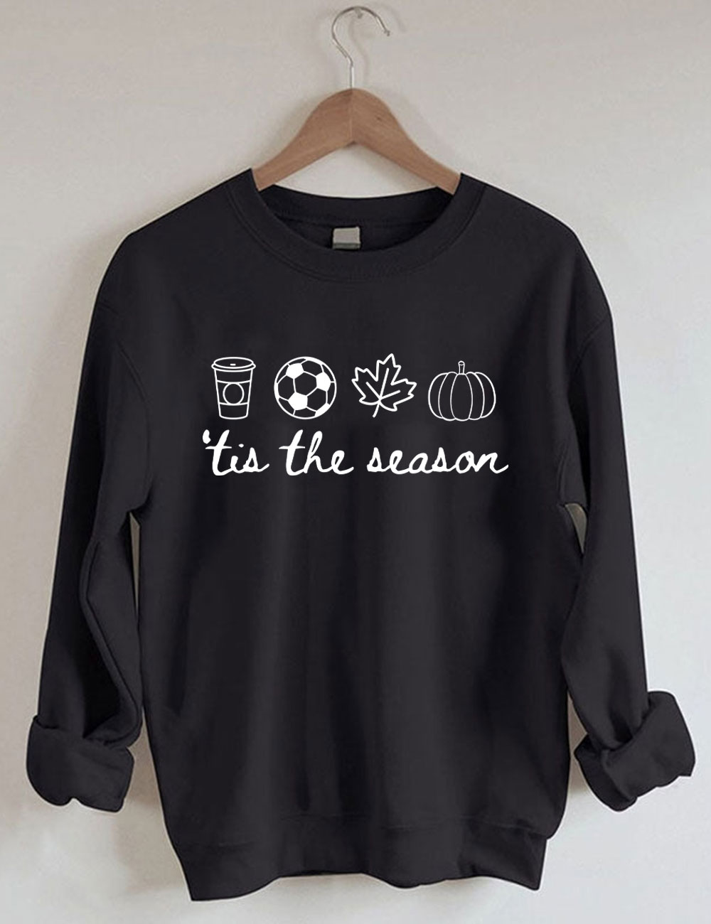 Tis The Season Funny Soccer  Sweatshirt