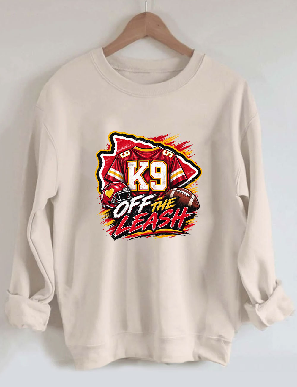 K9 Walker Kansas City Football Sweatshirt