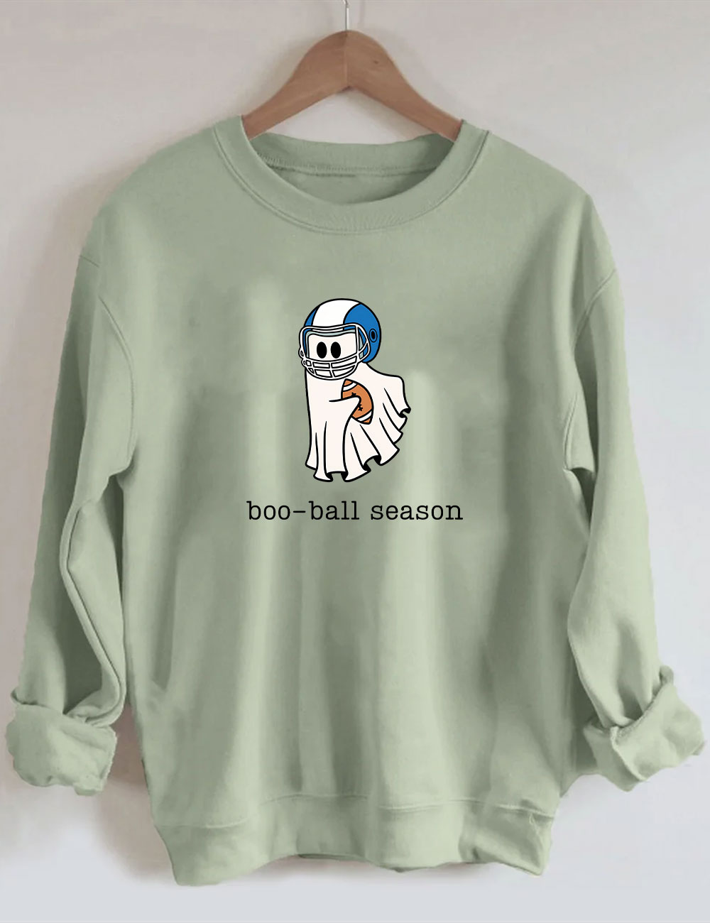 Cute Game day Football Halloween Sweatshirt