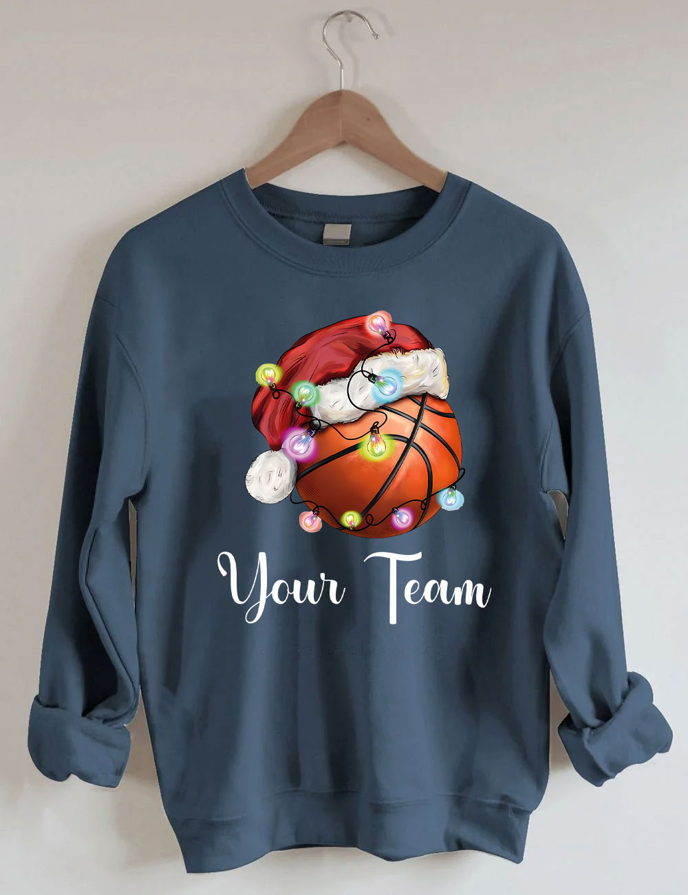 Christmas Custom Basketball Sweatshirt