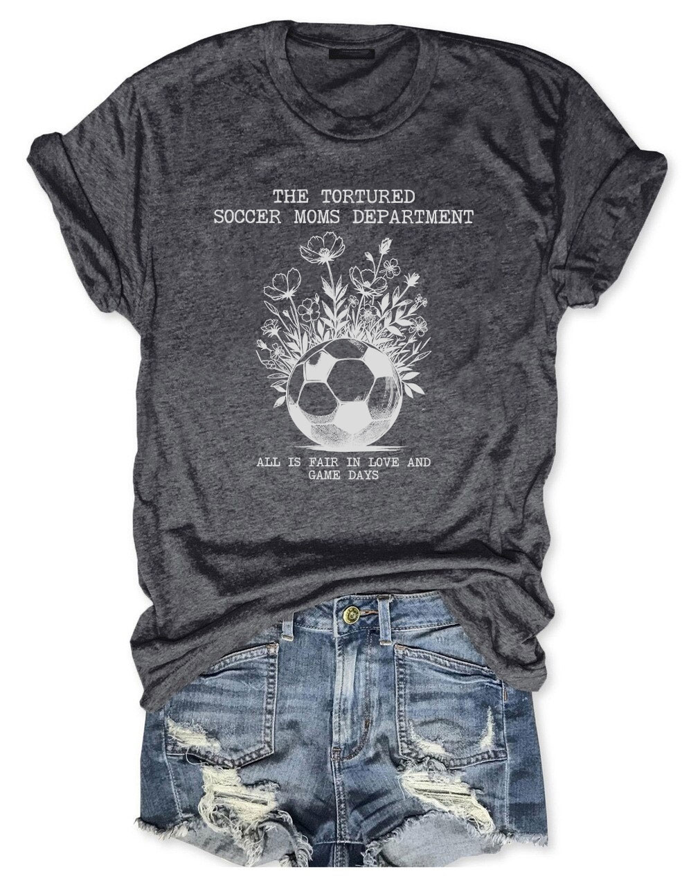 Tortured Soccer Moms Department T-shirt