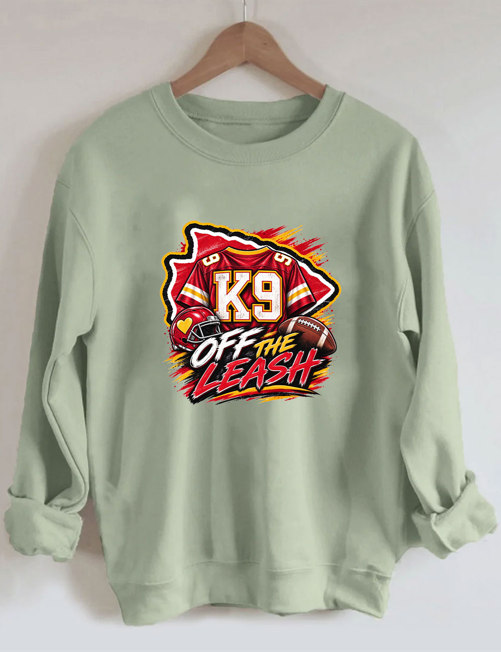 K9 Walker Kansas City Football Sweatshirt