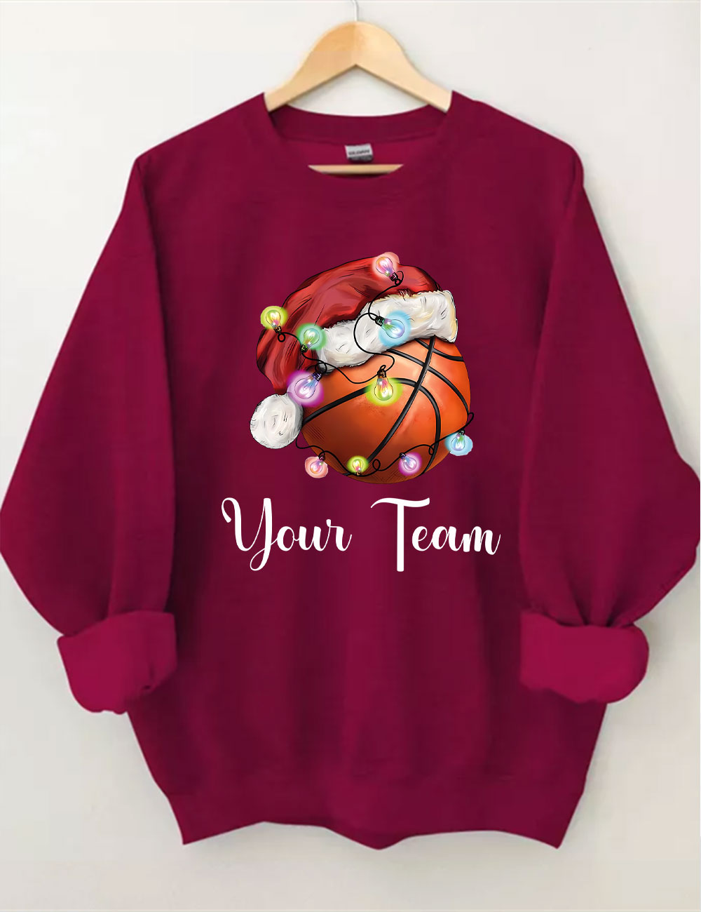 Christmas Custom Basketball Sweatshirt