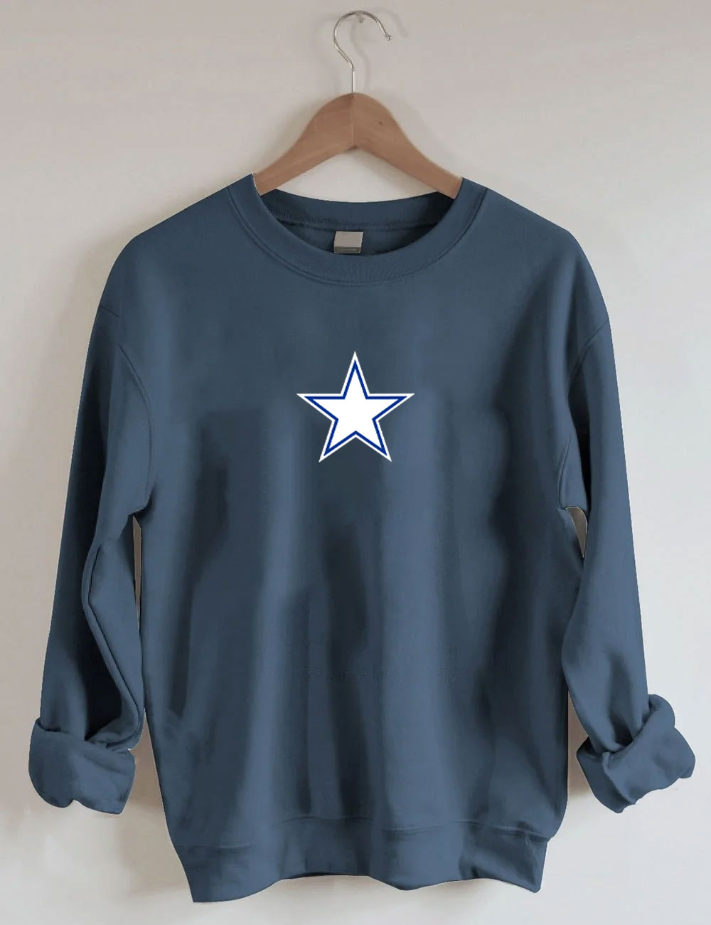 Dallas Football Custom Number Sweatshirt