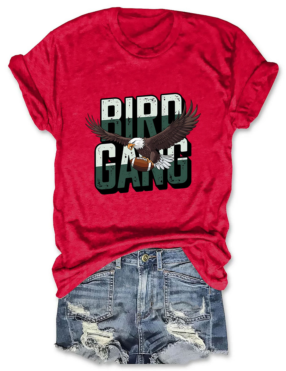 Old School Philadelphia Football Bird Gang T-Shirt