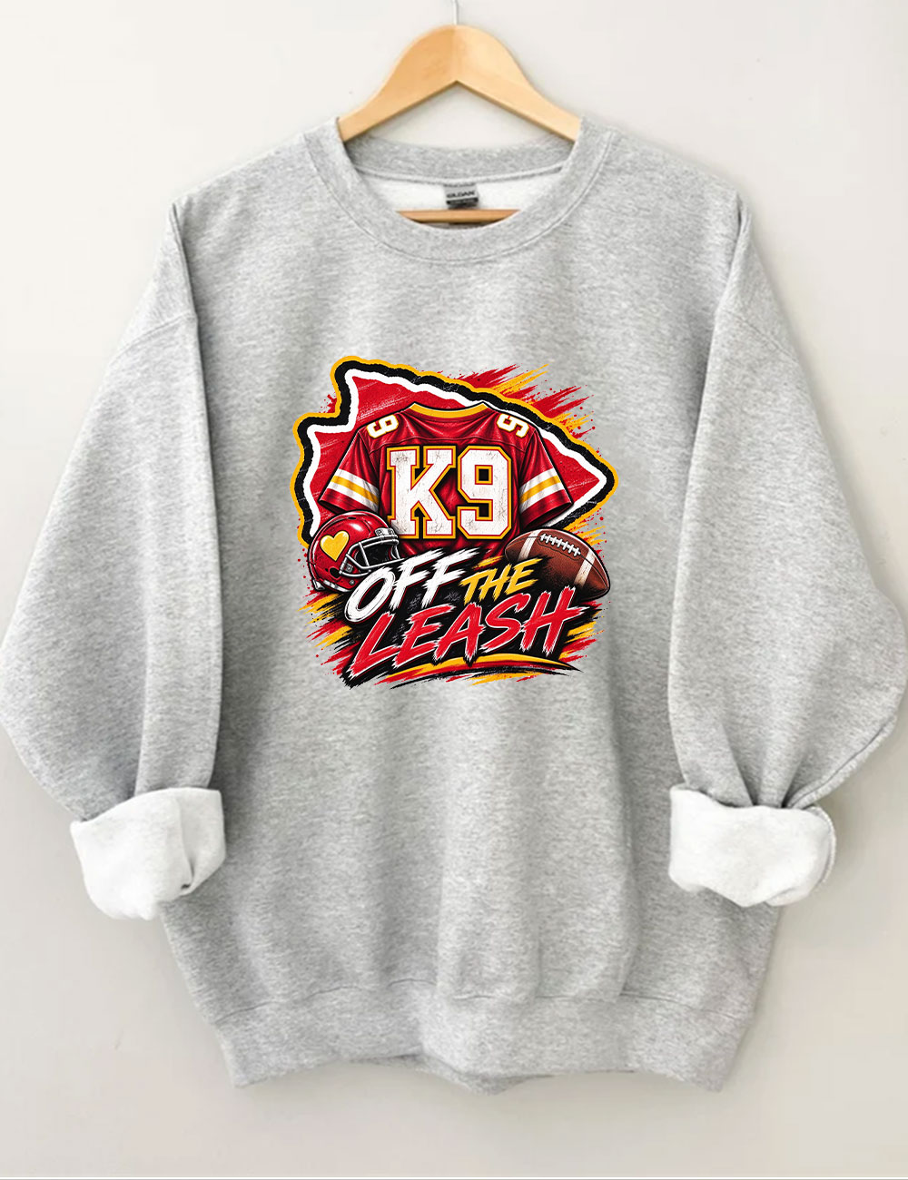 K9 Walker Kansas City Football Sweatshirt