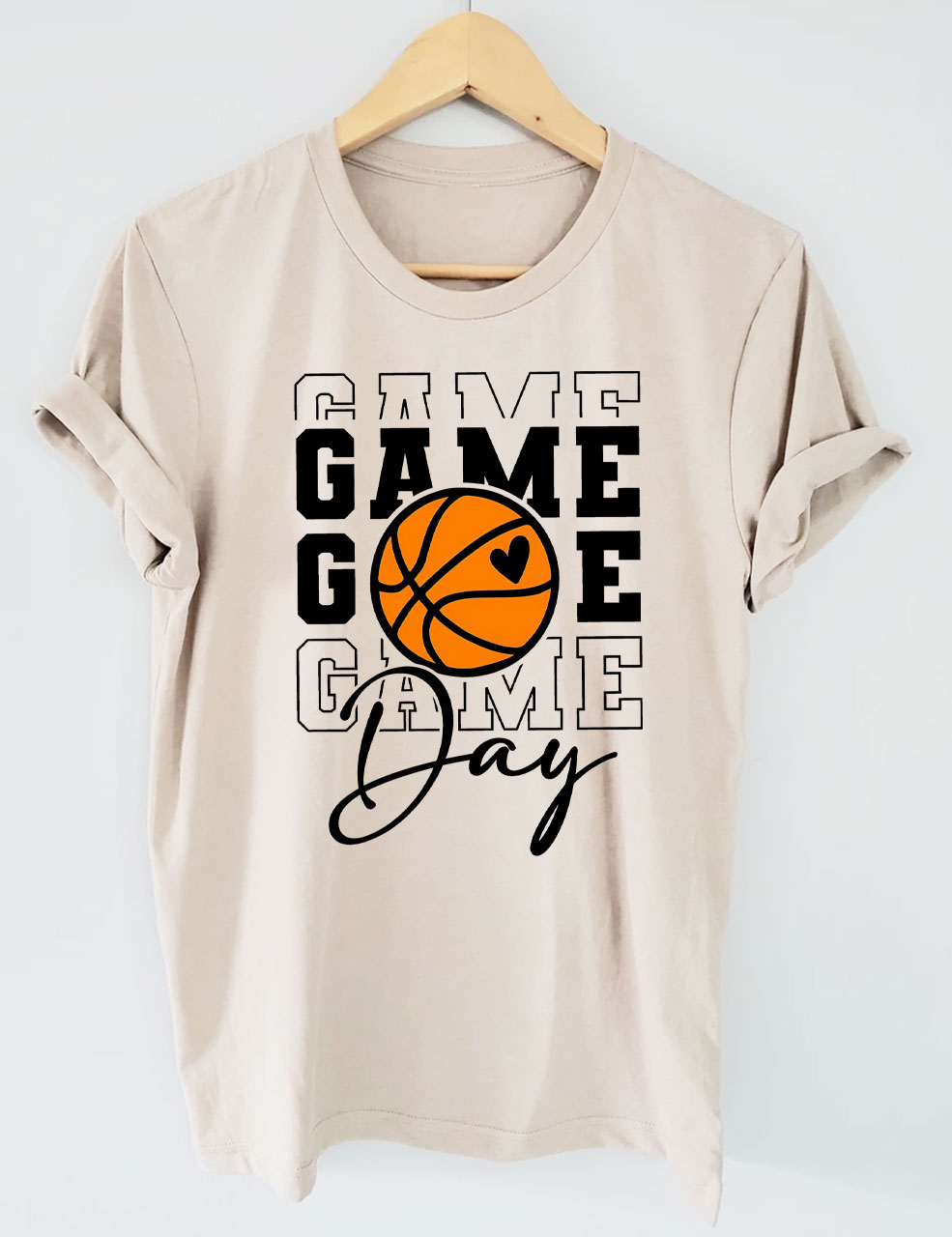 Custom Basketball Game Day T-shirt