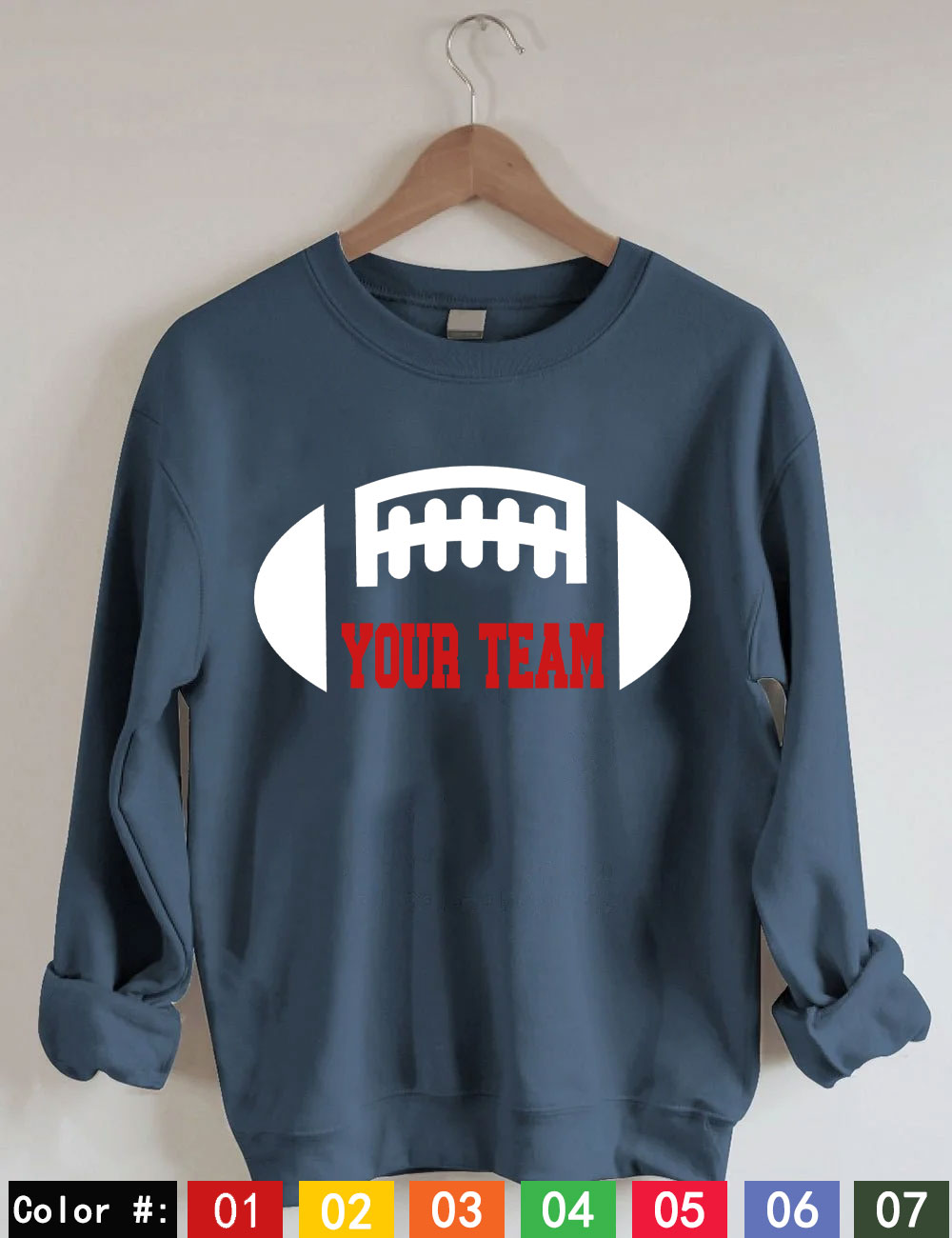 Football Custom Sweatshirt