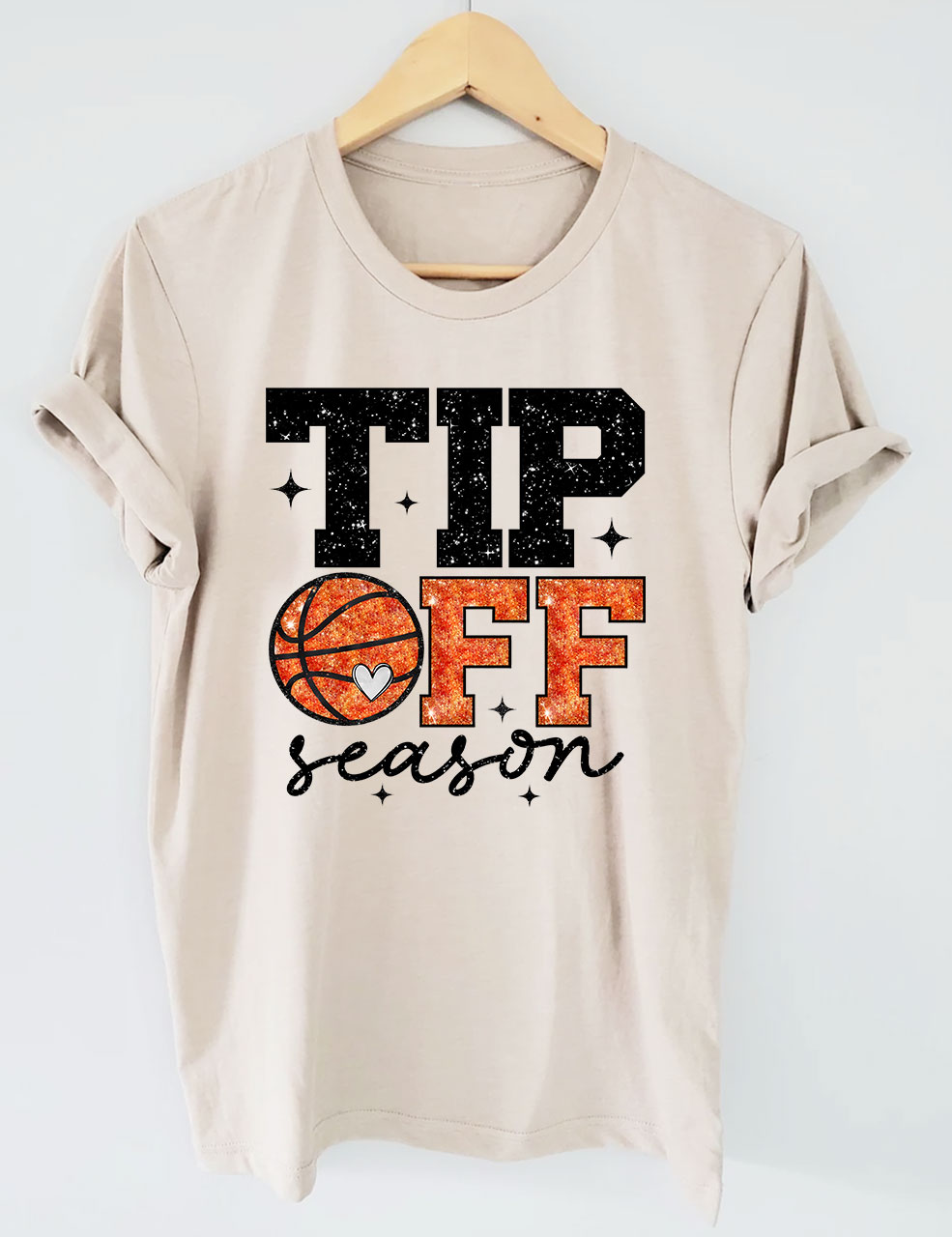 Tip Off Season Basketball T-shirt