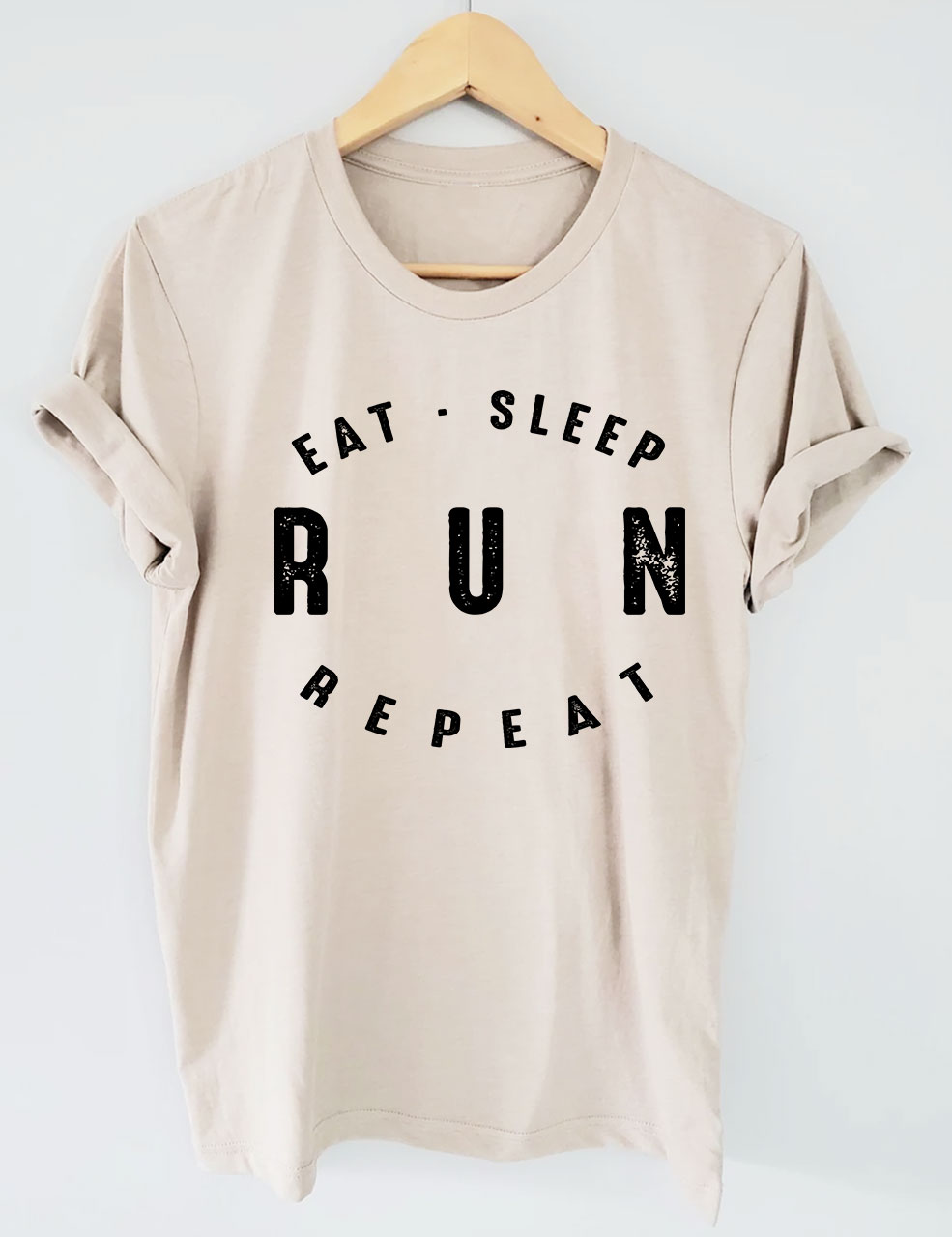 Eat Sleep Run Repeat Sport T-shirt