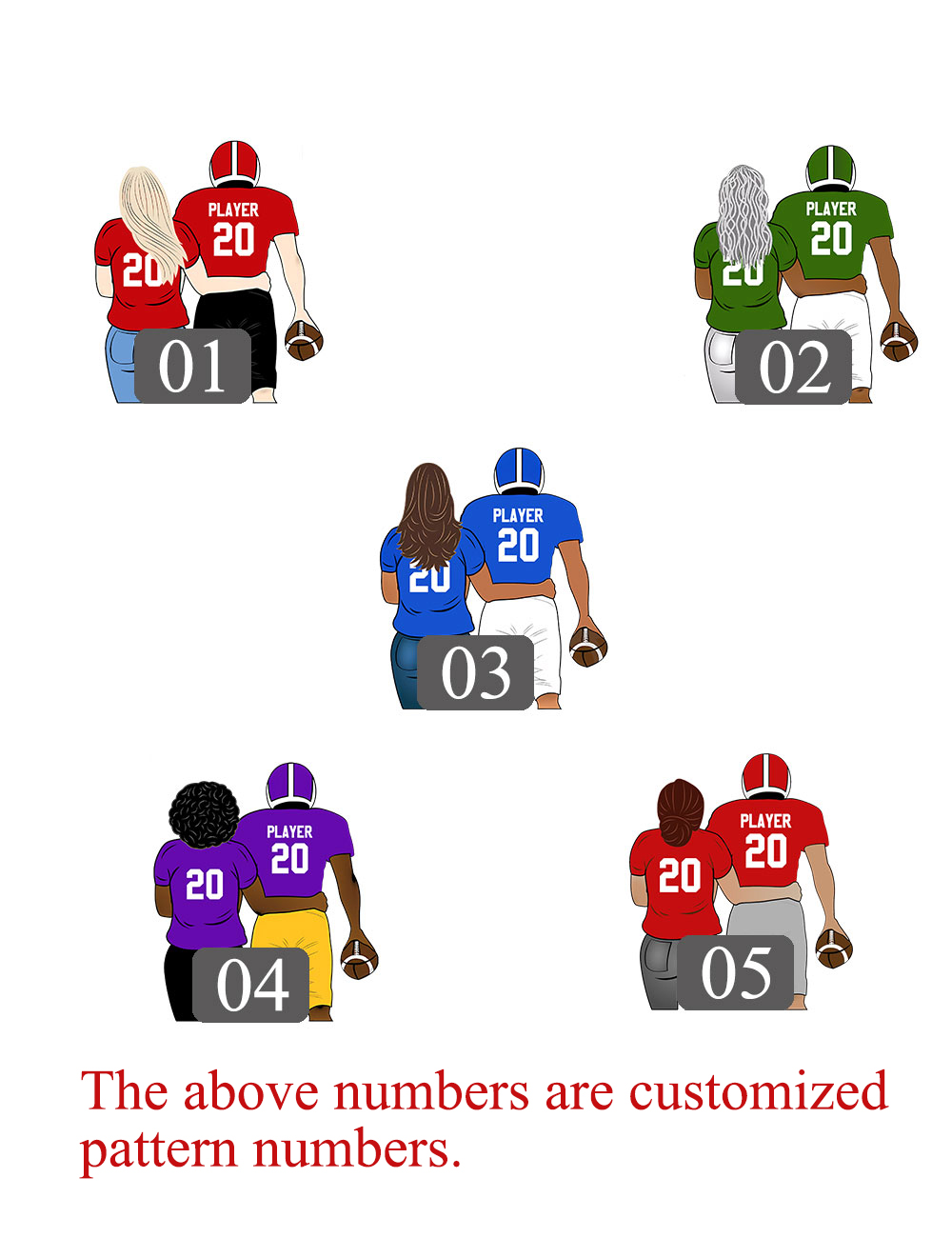 I'll Always Be Your Biggest Fan Custom Football T-shirt