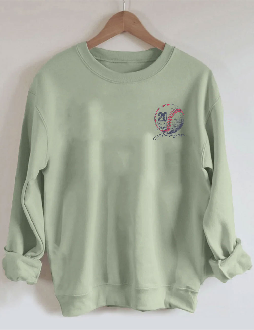 Custom Baseball Mom Sweatshirt
